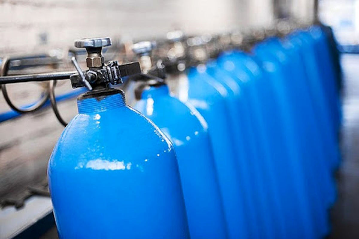 کپسول اکسیژن بیماران کرونایی خراسان رضوی