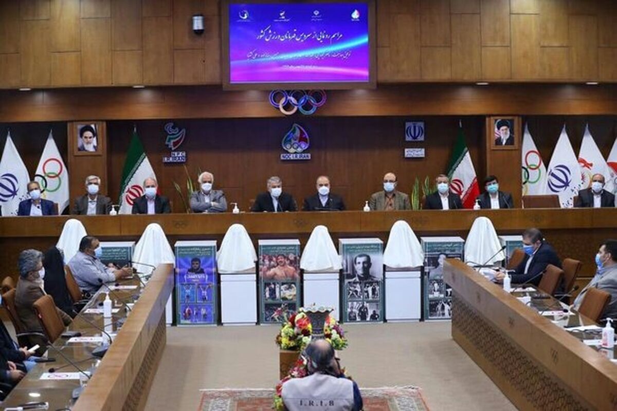 رونمایی از تندیس ۶ چهره ورزشی