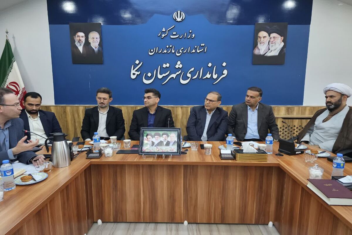 جلسه شورای اداری شهرستان نکا