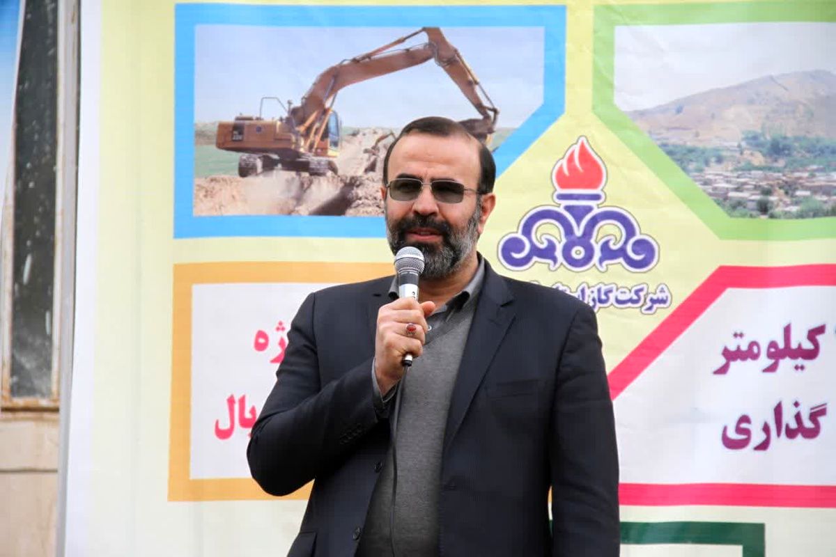 فرماندار قزوین گاز رسانی