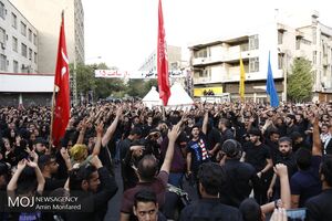 مراسم عزاداری عاشورای حسینی در محله مجیدیه