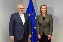 رایزنی ظریف و موگرینی در حاشیه اسلو فروم ۲۰۱۶