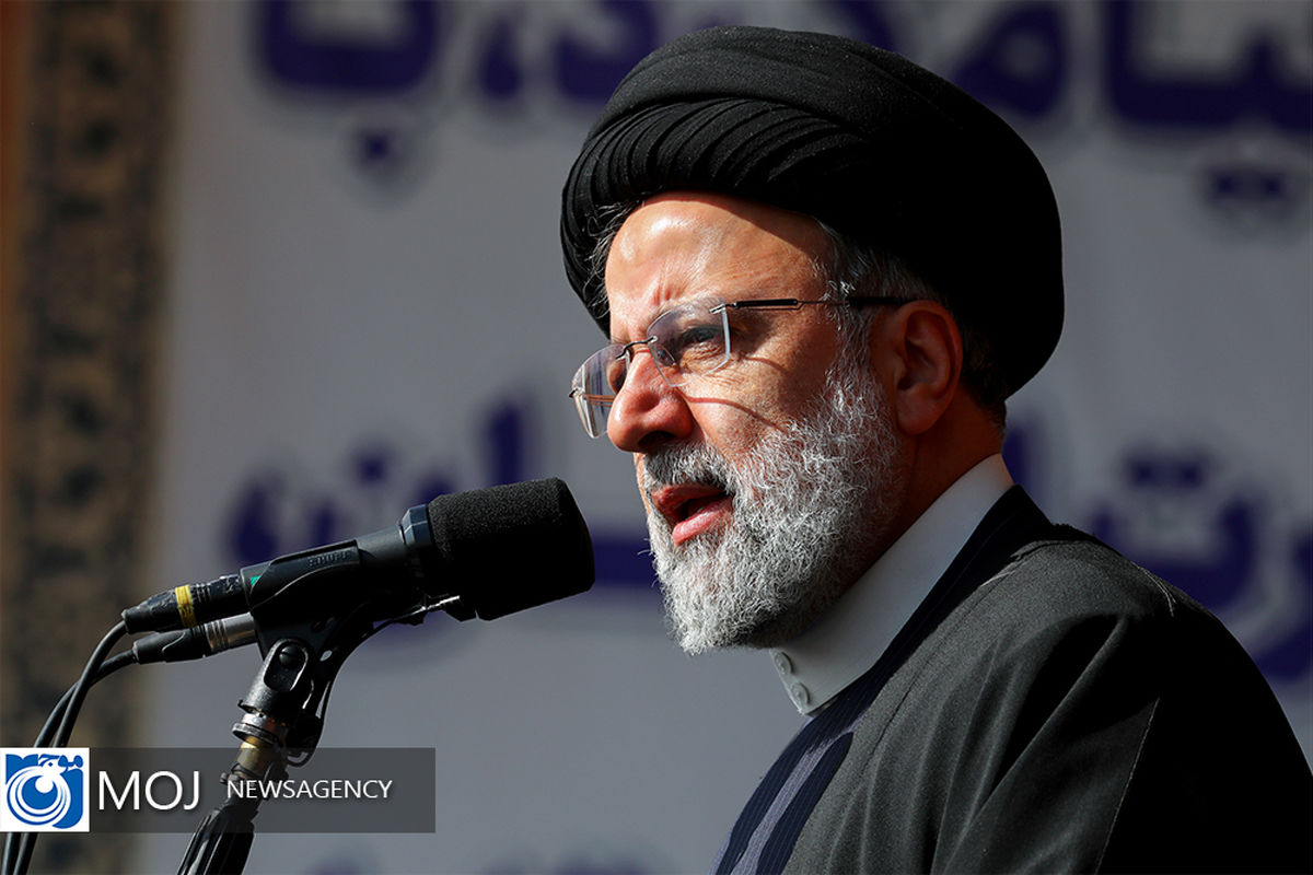 سخنرانی رییس جمهوری در راهپیمایی ۲۲ بهمن