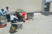 دستگیری سارق بدشانس در کانال کولر