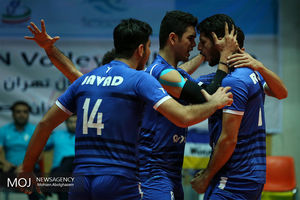 دیدار تیم های والیبال پیکان و شهروند اراک