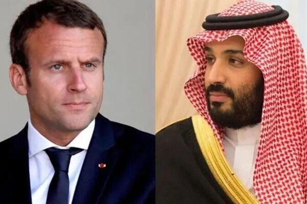 مکرون و محمد بن سلمان درباره تحولات منطقه گفتگو کردند