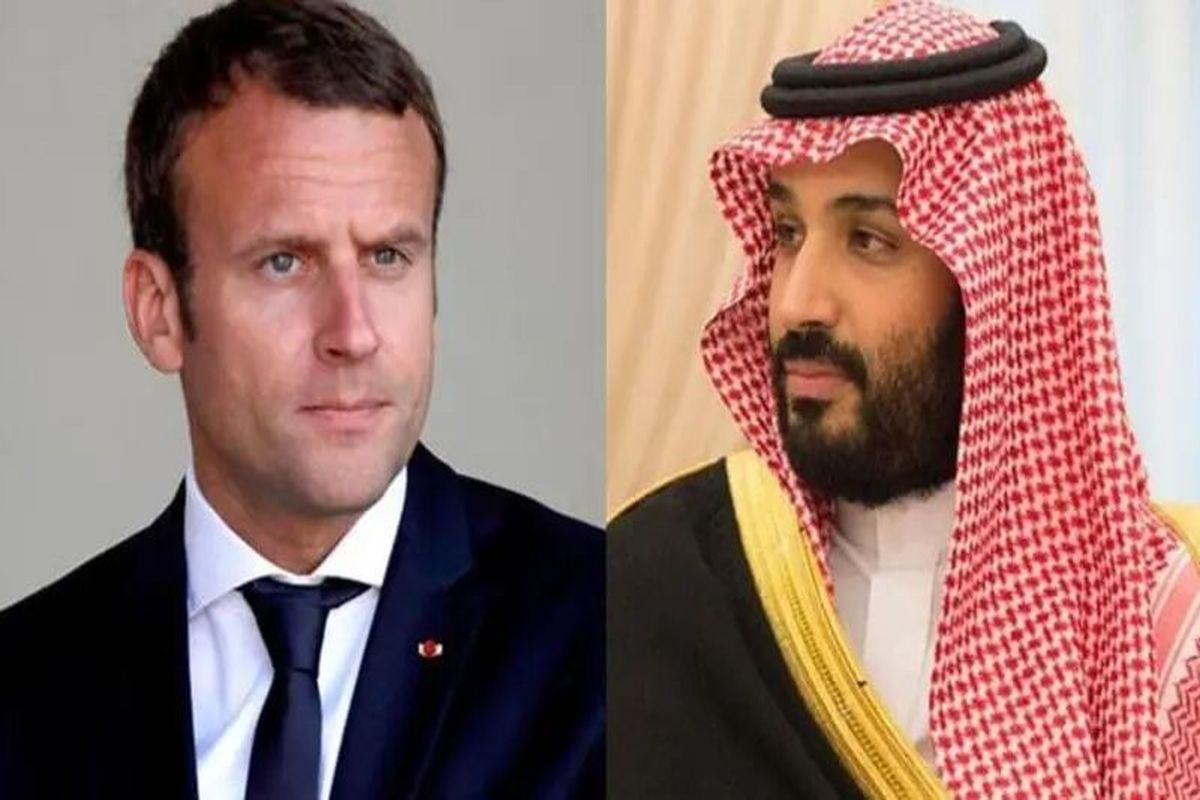 مکرون و بن سلمان