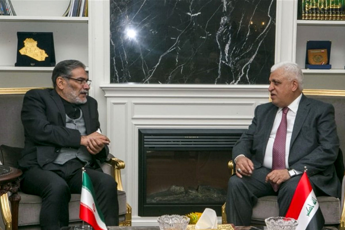 دیدار شمخانی با مشاور امنیت ملی نخست وزیر عراق