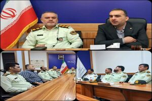 فرماندار میاندورود بر نقش نیروی انتظامی در حفظ امنیت تاکید کرد