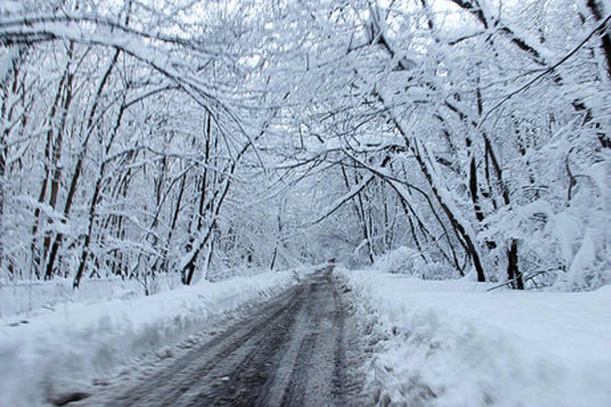 اصفهان- بارش برف