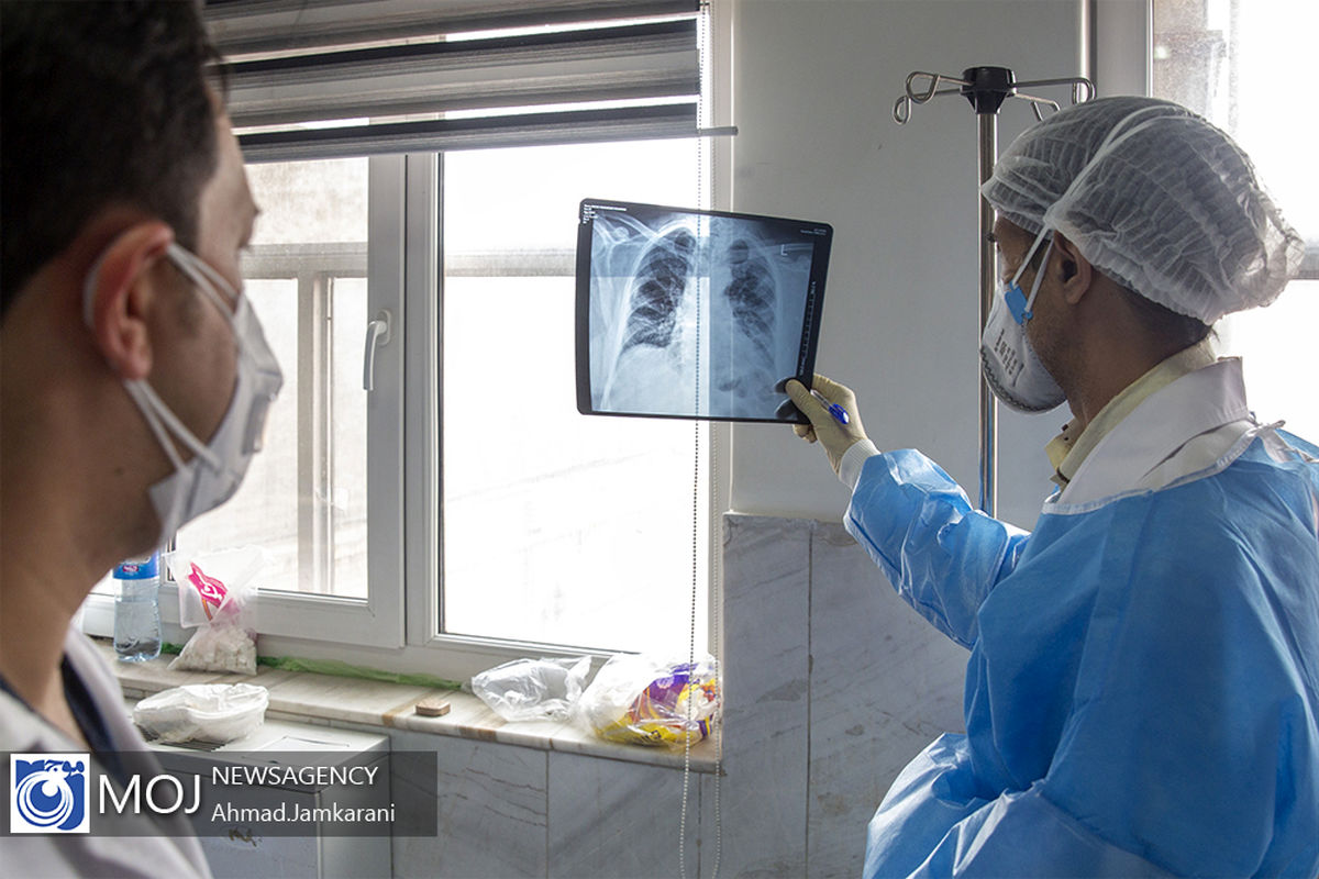 بخش ویژه کرونا بیمارستان کامکار در قم