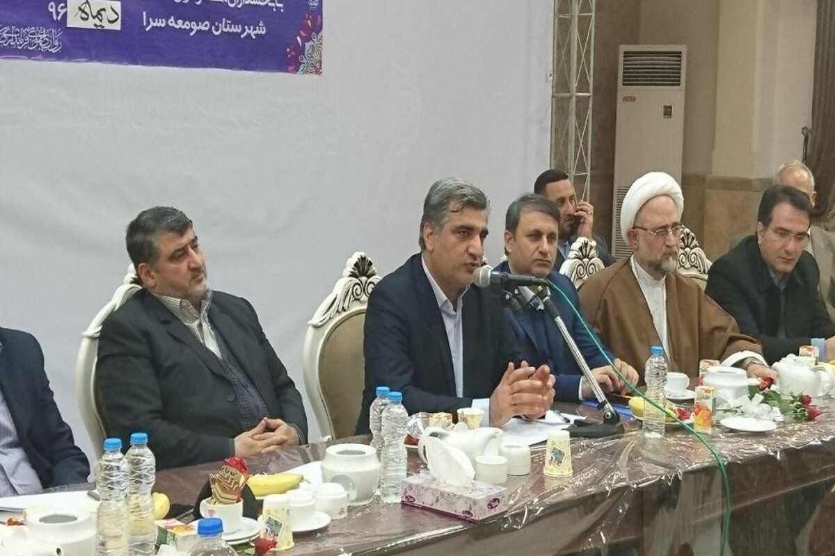 نشست استاندارگیلان در صومعه سرا