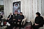 استاندار کرمانشاه با خانواده شهیده سه ساله، ملینا اسدی دیدار کرد