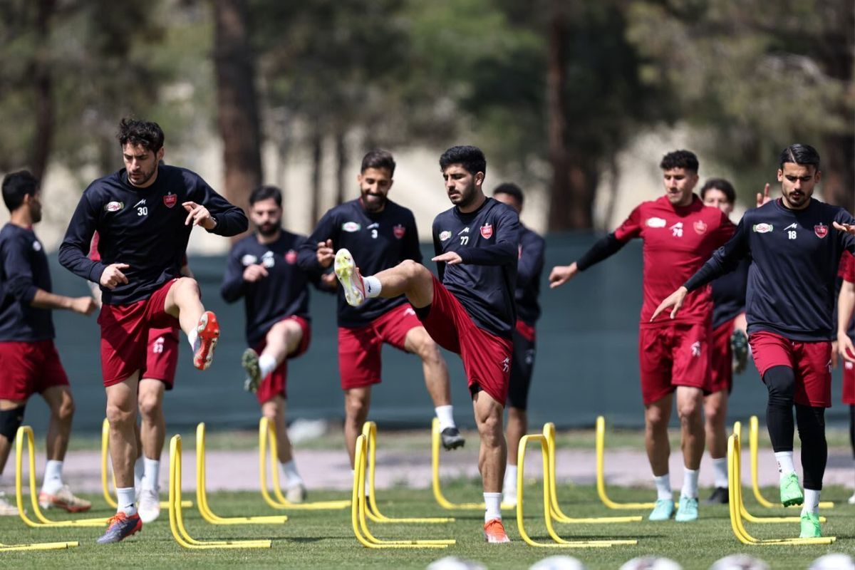 تمرینات پرسپولیس