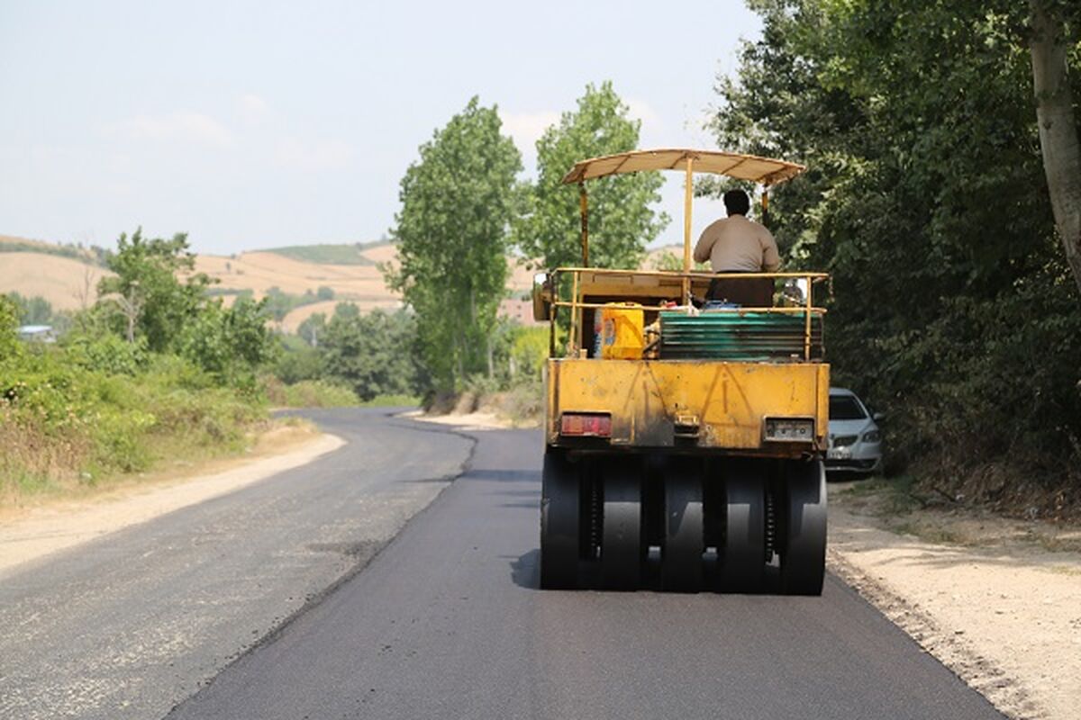 آسفالت راه روستایی