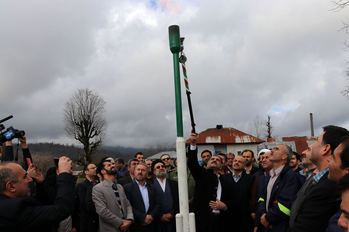 گاز کشی شاندرمن  گیلان
