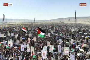 یمن صحنه تظاهرات میلیونی در حمایت از مقاومت غزه شد
