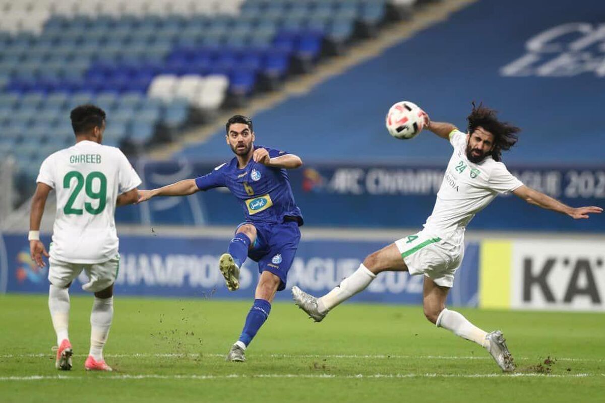 بازی استقلال و الاهلی عربستان 1
