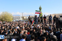 آغاز مراسم تشییع پیکر شهدای حادثه تروریستی ایذه با حضور پرشور مردم +فیلم