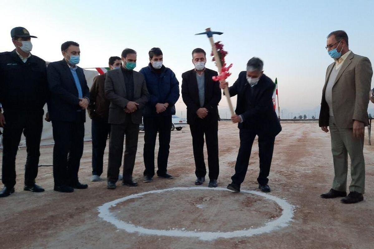 کلنگ زنی در شهرضا