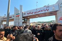 فرمانده کل سپاه از مرز و پایانه چذابه بازدید کرد