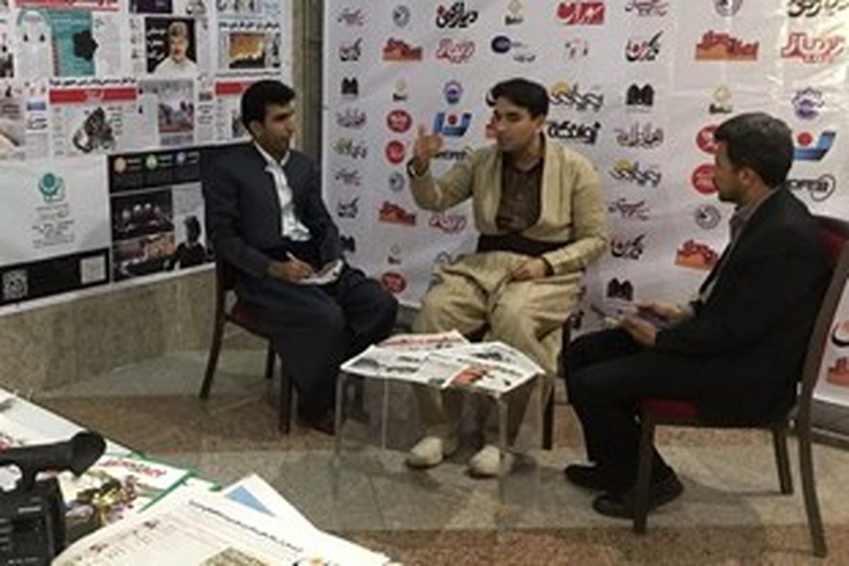 غرفه مطبوعات کردستان دربرج میلاد