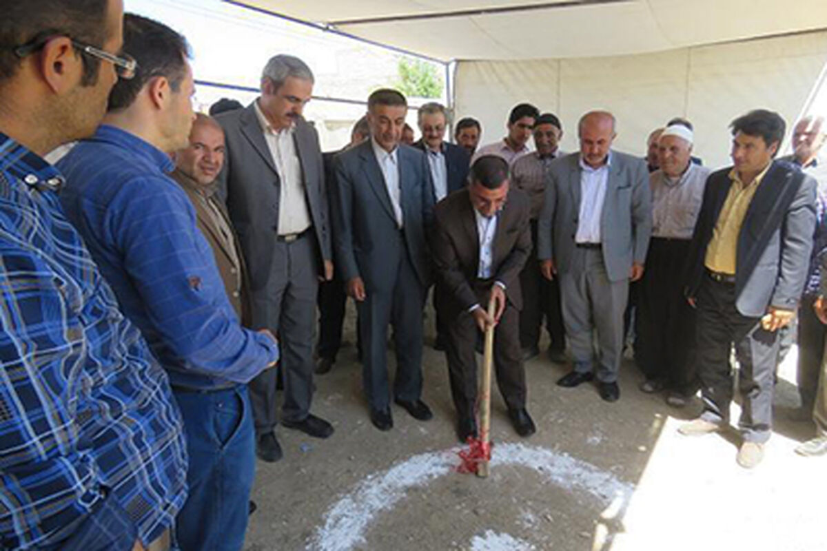 احداث مدرسه توسط بانک ملی