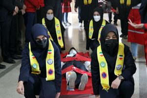 مانور سراسری زلزله و ایمنی در مدارس خراسان رضوی برگزار شد