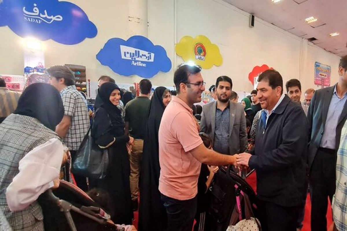 معاون اول رئیس جمهوری از نمایشگاه ایران نوشت بازدید