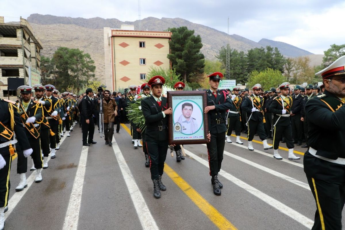 تشییع و تدفین شهید نورخدا موسوی