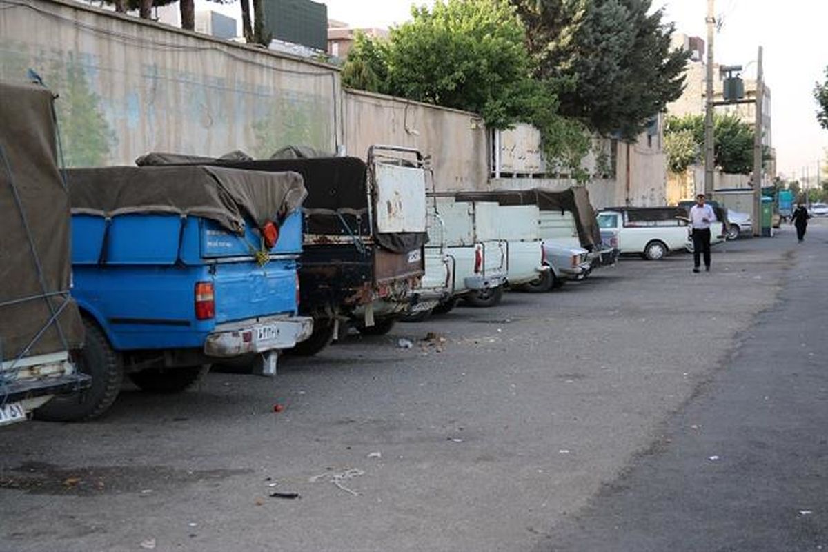 وانت های میوه فروش