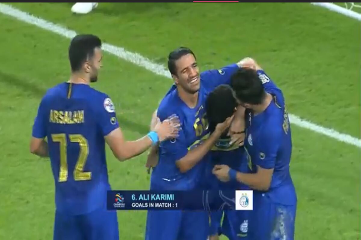 بازی استقلال و الاهلی