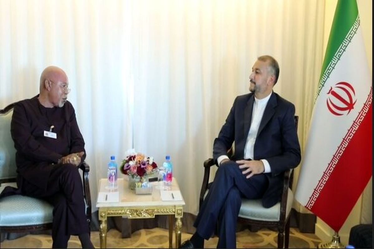 دیدار امیرعبداللهیان با وزیر خارجه اوگاندا