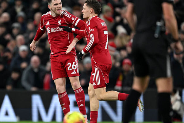 لیورپول برد را در ثانیه‌های پایانی از دست داد