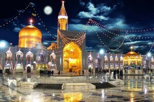 مشهدالرضا، غرق در نور ولادت مادر 