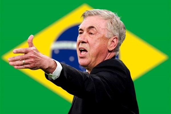 آنچلوتی تا جام جهانی ۲۰۳۰ با برزیل می‌ماند