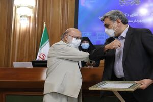 تقدیر شورای شهر ششم تهران از پیروز حناچی