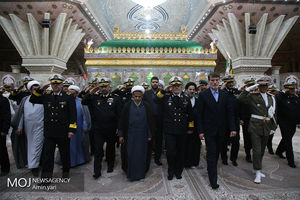 تجدید میثاق فرماندهان نیروی دریایی ارتش با آرمان های امام راحل