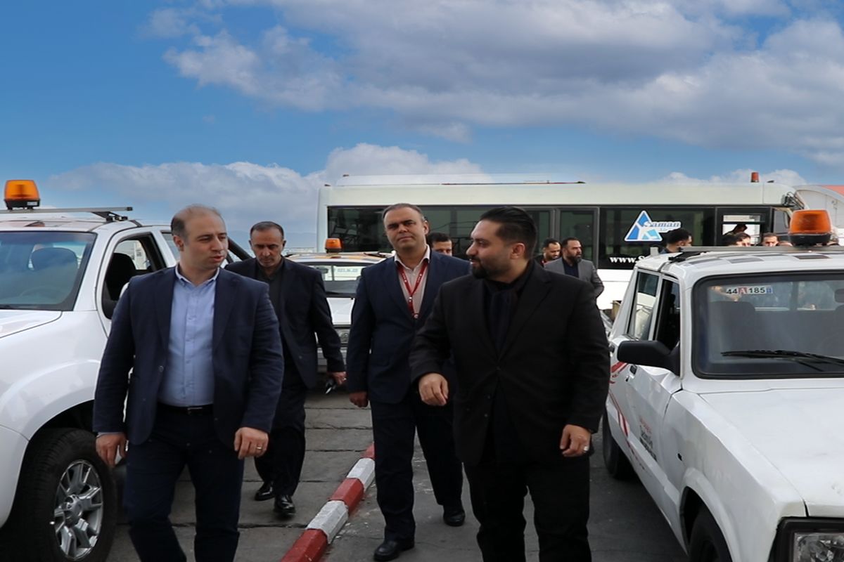 بازدید میدانی از فرودگاه 
