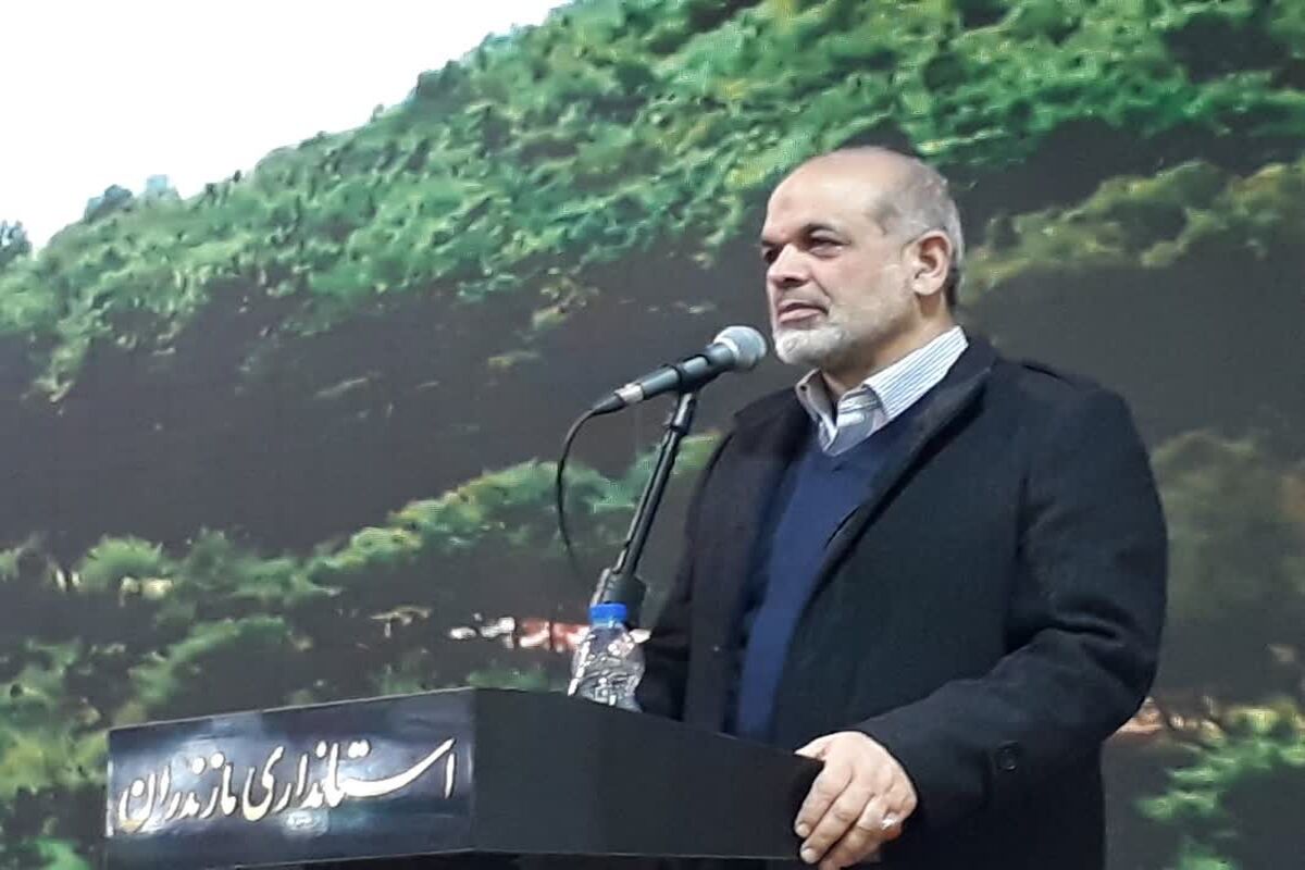 وزیر کشور در مازندران