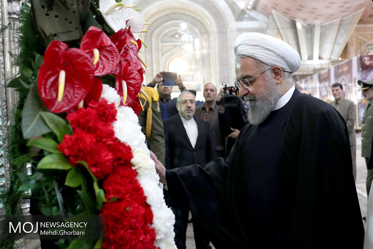 تجدید میثاق رییس جمهوری و اعضای هیات دولت