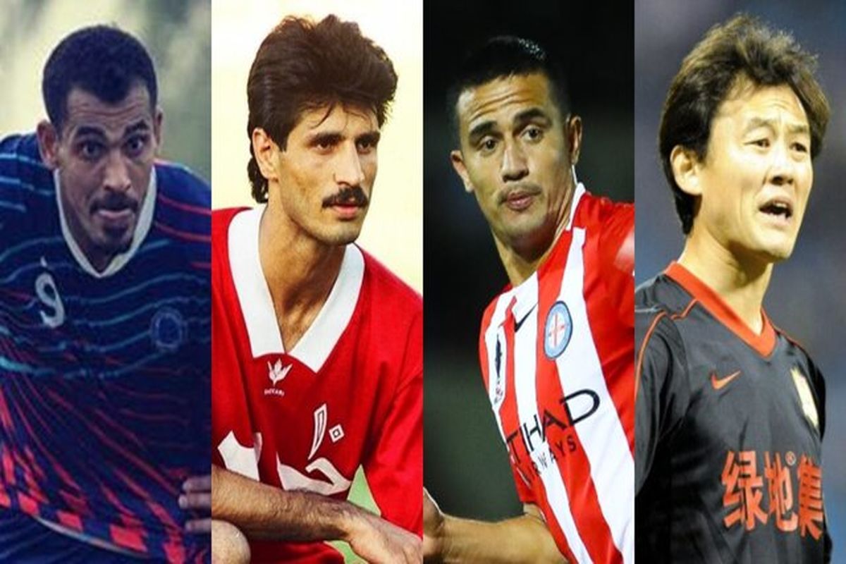 نامزدهای برترین اسطوره تاثیرگذار آسیا