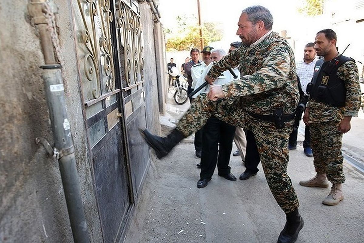 پلمپ توزیع مواد مخدر