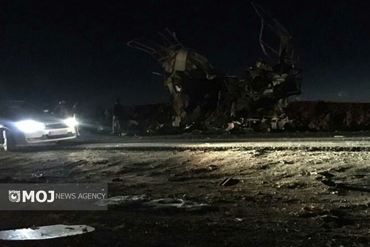 حمله انتحاری به اتوبو.س سپاه زاهدان