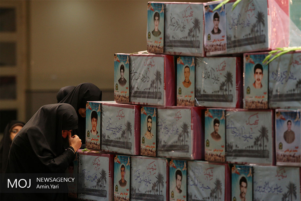 وداع با 54 شهید دفاع مقدس نیروی انتظامی 