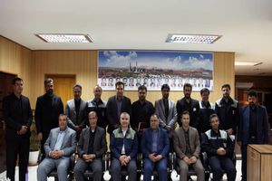 برگزاری اولین جلسه هیات رئیسه جدید شورای اسلامی شهرستان لنجان در ذوب آهن اصفهان
