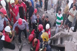 بر اثر انفجار گاز در پردیس اهواز ۶ نفر جان باختند 
