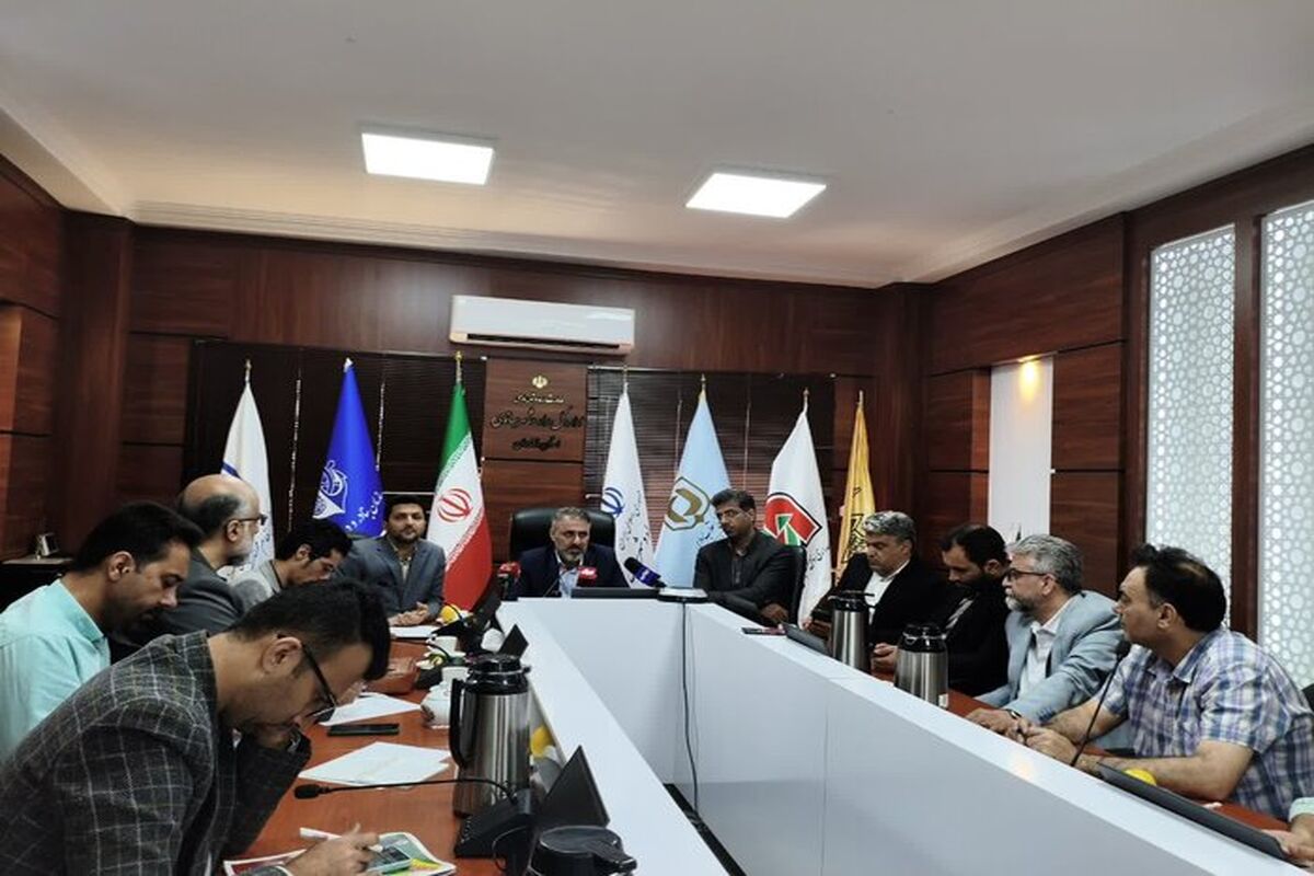نشست خبری مدیرکل راه و شهرسازی مازندران