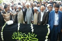 پیکر عالم فاضل آیت الله مجتبی بهشتی تشییع شد