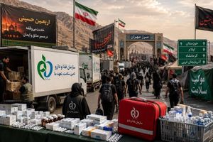 تامین دارو و تجهیزات پزشکی در مرز مهران و شلمچه پایدار است